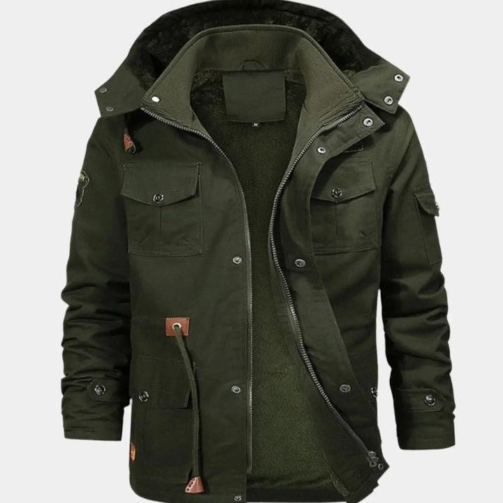 Adrian™ | Casaco Bomber em Fleece