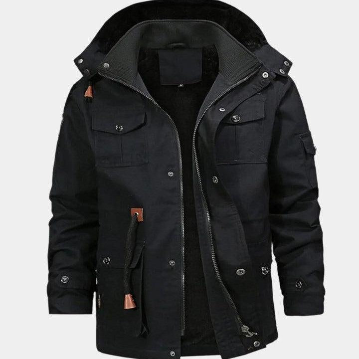 Adrian™ | Casaco Bomber em Fleece