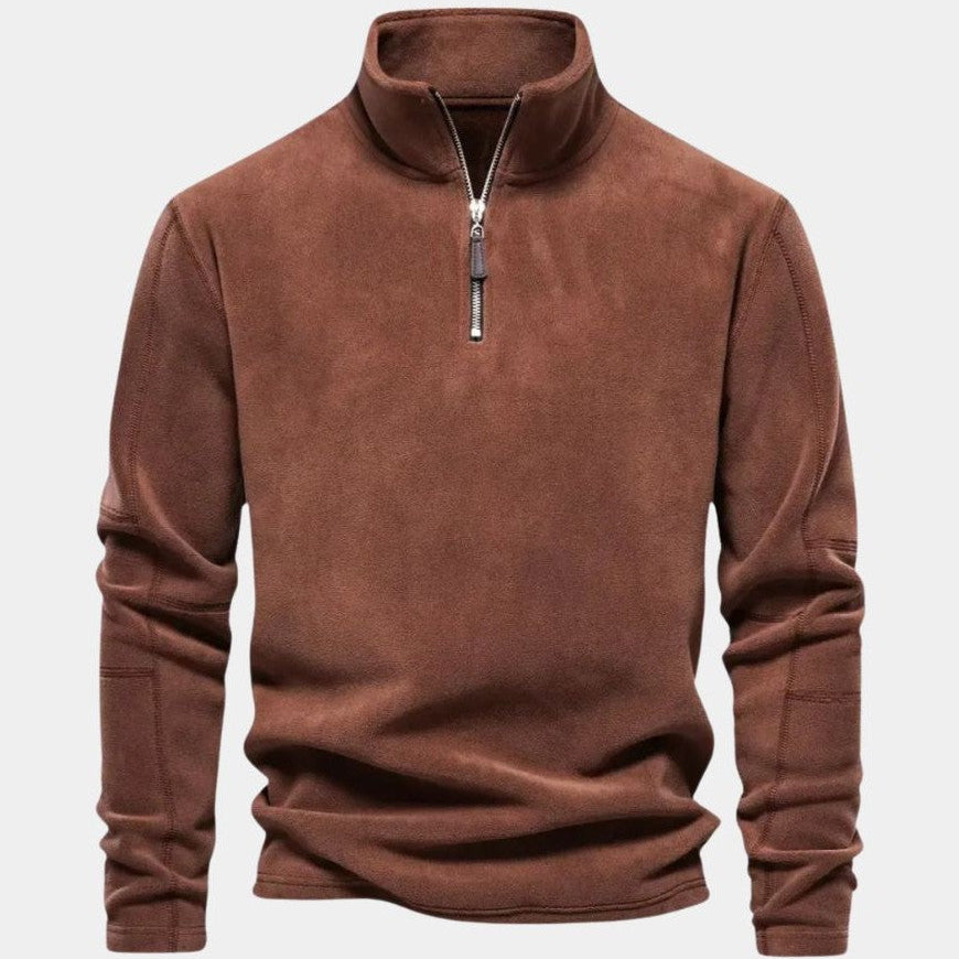 Alpine™ | Sweater de Meio Zíper