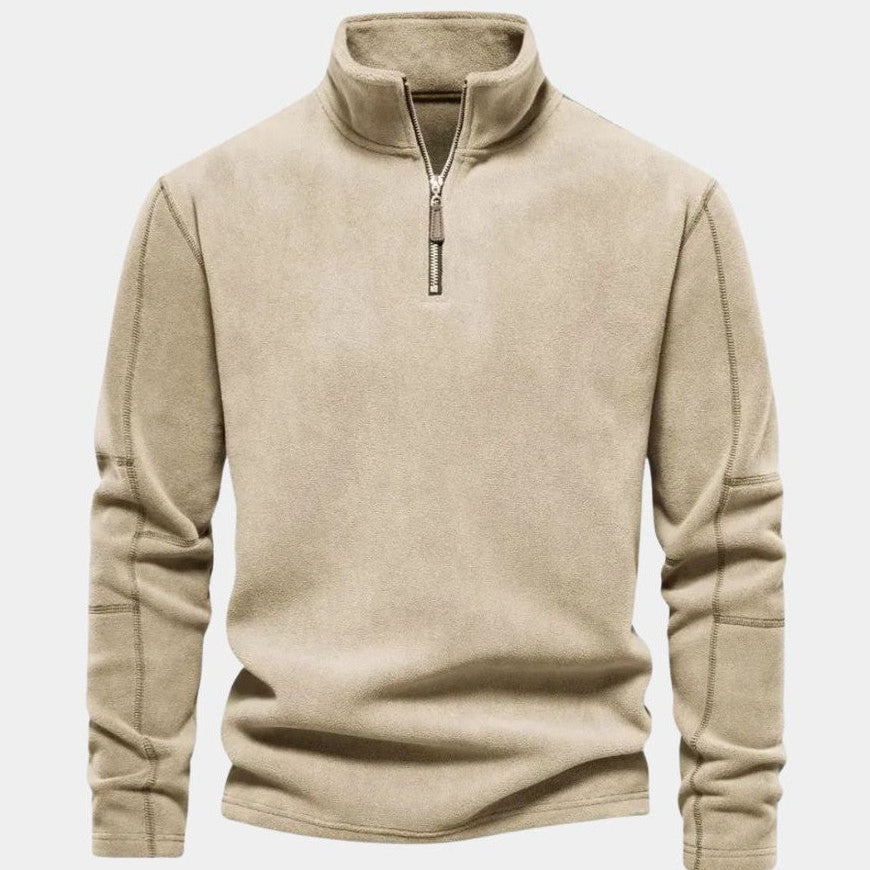 Alpine™ | Sweater de Meio Zíper