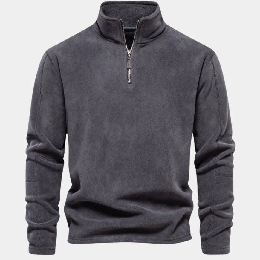 Alpine™ | Sweater de Meio Zíper