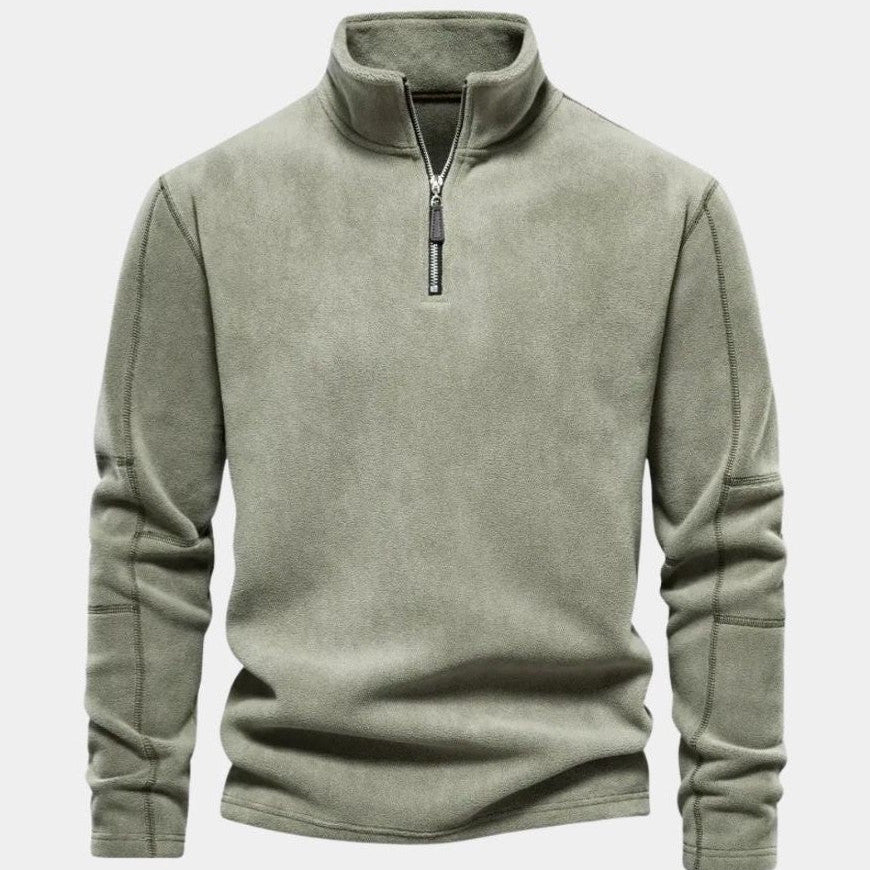 Alpine™ | Sweater de Meio Zíper
