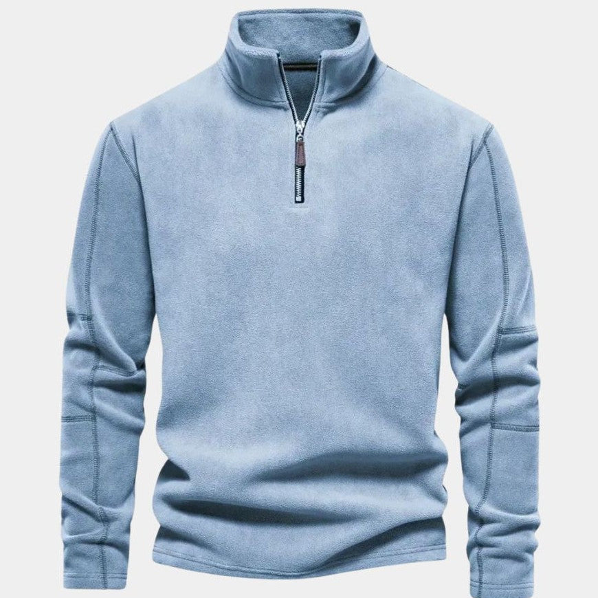 Alpine™ | Sweater de Meio Zíper