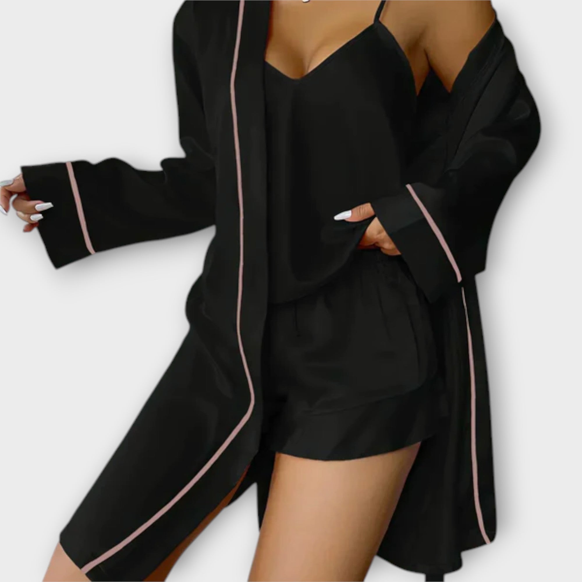 Félicité – conjunto de pijama confortável de 3 peças