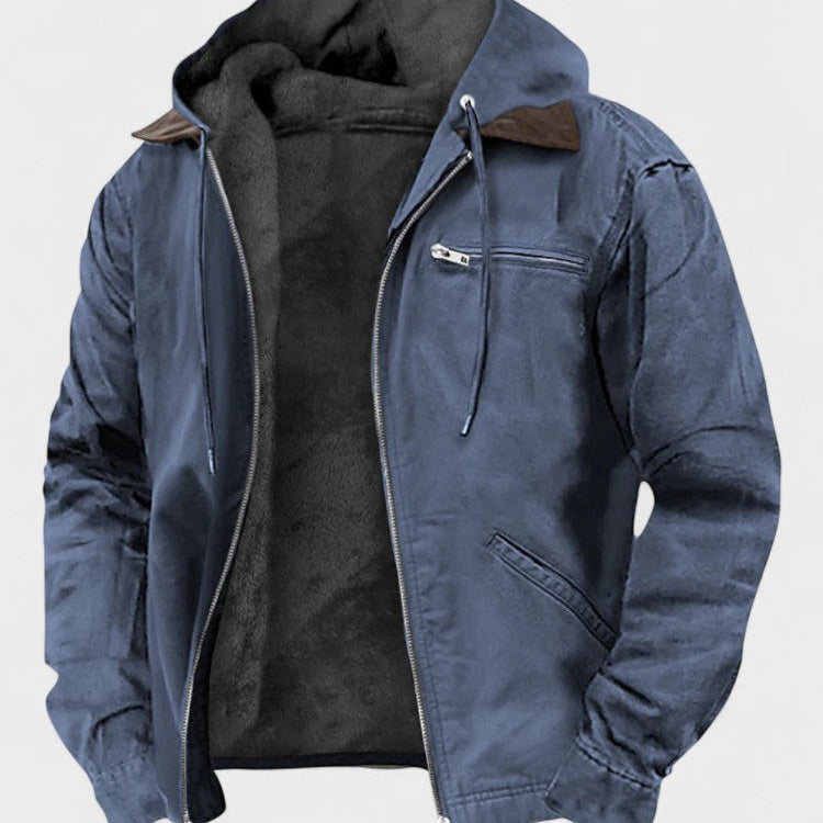 Gaspard™ | Hoodie com fecho elegante