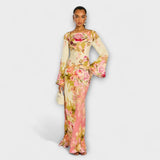 Kelly - Vestido Maxi para Festas no Jardim