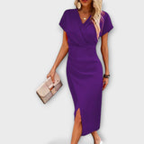 Agatha - Vestido Mini Feminino em Forma Curta