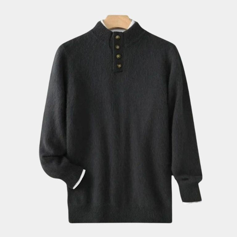 Valdemar™ | Casaco Tricotado com Cinto