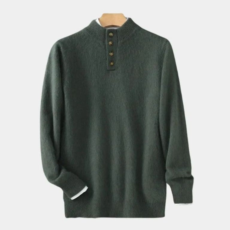 Valdemar™ | Casaco Tricotado com Cinto